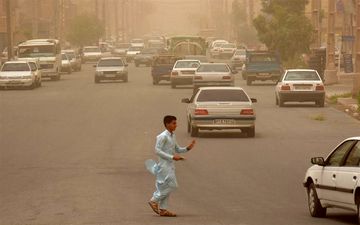 سرعت وزش باد در سیستان و بلوچستان به ۹۰ کیلومتر بر ساعت می‌رسد