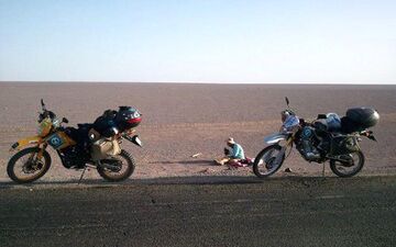 حادثه مرگبار برای سه توریست موتورسوار آلمانی درخوزستان
