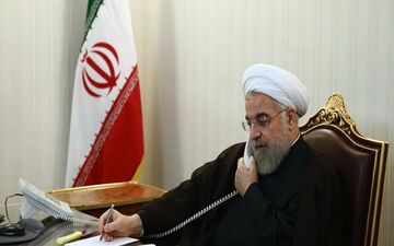 روحانی در گفت‌وگو با امیر قطر: چالش اساسی منطقه نظامی گری برخی کشورها و رژیم صهیونیستی است
