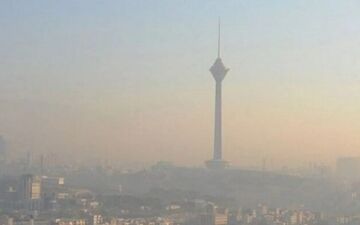 شاخص آلودگی هوای تهران ۲۸ آذر؛ پایتخت دوباره در وضعیت ناسالم