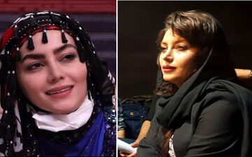 استوری تبریک تولد هدیه بازوند به مادرش/ بوسیدن به سبک خانم بازیگر!