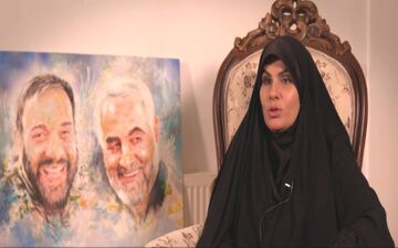 دیدار "سردار دل ها" با خانواده شهدای مدافع حرم در روز عرفه