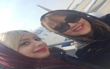  عکس: شباهت جالب بازیگر زن ایرانی و خواهرش