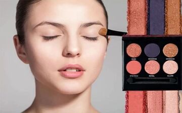 زیبایی چشم‌ها با یک آرایش حرفه‌ای