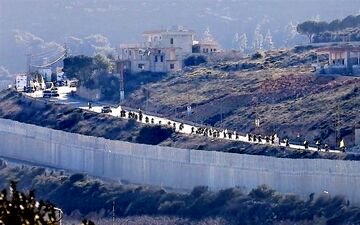 درگیری در منطقه مرزی لبنان با فلسطین اشغالی