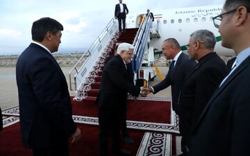 عارف  وارد قرقیزستان شد