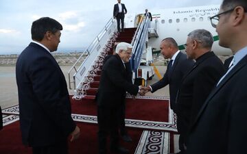 عارف  وارد قرقیزستان شد
