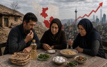 نرخ تورم خوراکی‌ها در استان‌های مختلف: هرمزگان در صدر