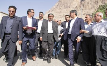 بازدید وزیر میراث‌فرهنگی، گردشگری و صنایع‌دستی از سایت جهانی بیستون



 