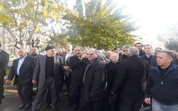 مراسم تشییع پیکر منوچهر برومند پیشکسوت نامدار وزنه‌برداری برگزار شد