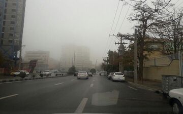 مه گرفتگی و کاهش دید در استان های شمالی/ترافیک روان در جاده ها