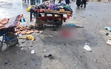  انفجار مهیب در بازار کابل؛ یک کشته و ۱۱ زخمی