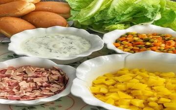 سالاد کالباس رو حتما برای مهمونیاتون درست کنین!