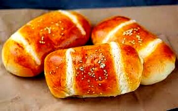 طرز تهیه  نان شیرمال خانگی خوشمزه!