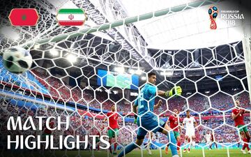 ویدئو | بازی خاطره انگیز ایران - مراکش جام جهانی 2018