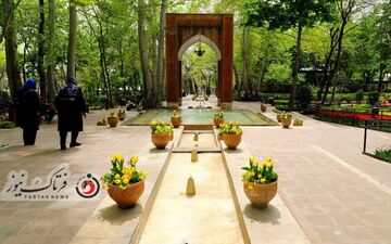 اختصاصی/ تصاویری بسیار دیدنی از باغ ایرانی «بوستان لاله‌های رنگین» در بهار ۱۴۰۰ 