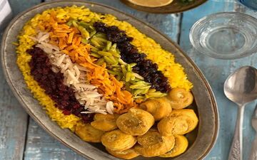 مرصع پلو مجلسی رو این طوری درست کن/دستور تهیه مرحله به مرحله