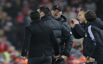 سرمربی لیورپول: رفتار نیمکت آرسنال آزاردهنده بود!