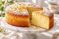 طرز تهیه کیک وانیلی خوشمزه با فر و بدون فر