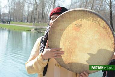 آغاز جشنواره کرمانشاه پایتخت آیین های نوروزی به روایت تصویر