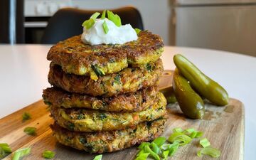 طرز تهیه کوکو کدو سبز و سیب زمینی؛ خوشمزه و کم‌کالری