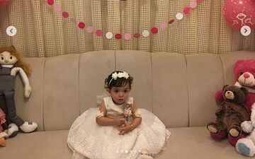 جشنی که «آزاده نامداری» دیشب در خانه اش گرفت! + عکس