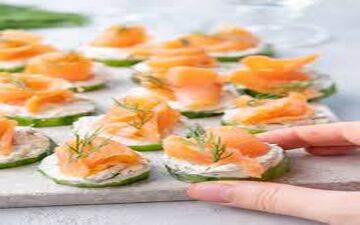 آموزش یک غذای دریایی شیک | طرز تهیه تارت سالمون دودی !