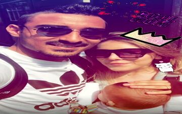 سلفی رضا قوچان‌نژاد به همراه همسر و فرزندش (عکس)