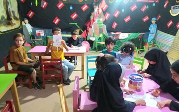 "موکب کتاب اربعین"، پاتوق فرهنگی زائران در مرز باشماق