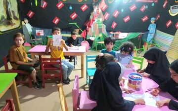 "موکب کتاب اربعین"، پاتوق فرهنگی زائران در مرز باشماق