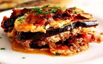 طرز تهیه  لازانیا با بادمجان و گوشت| فوق العاده س