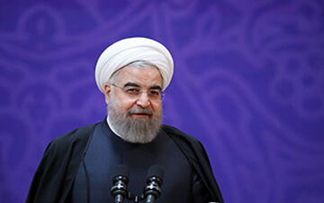 روحانی: کشور همیشه با رشد اقتصادی مثبت همراه بوده است + فیلم