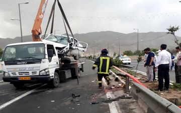  سوانح رانندگی در البرز 10 مصدوم داشت