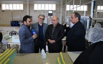۷ واحد تولیدی مواد ضدعفونی و شوینده در استان وجود دارد که با حداکثر ظرفیت کار می کنند