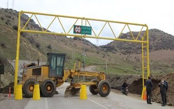 انسداد مقطعی جاده هراز از فردا