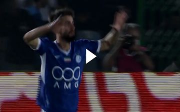 گل اول استقلال به ذوب آهن + ویدئو