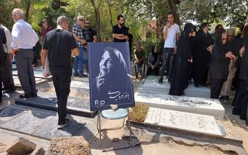 پیکر زهره حمیدی را به خاک سپردند

