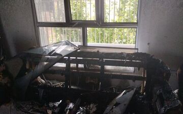  آتش‌سوزی یک آپارتمان در همدان/ حضور به موقع ماموران آتش نشانی مانع از فاجعه شد