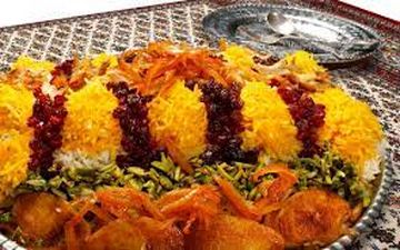 این پلو خیلی خوشمزه س|  شیرین پلو!