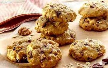 کوکی جذاب | طرز تهیه کوکی خرمالو و گردو