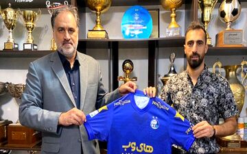 قاسمی نژاد به استقلال پیوست+عکس