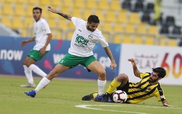 پیروزی الاهلی در حضور امید ابراهیمی و محمدرضا خانزاده 