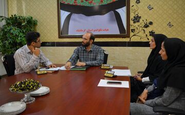 نشست هیأت تکواندو کرمامشاه به روایت تصویر