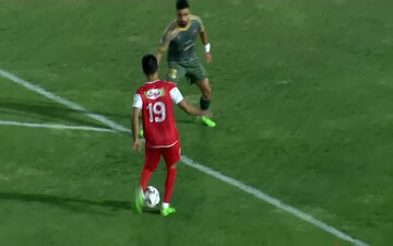 گل دوم پرسپولیس به شمس آذر + ویدئو