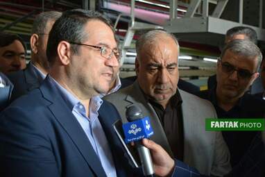 بازدید وزیر صمت و اشستاندار کرمانشاه از فرش زاگرس