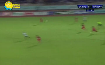 گل پنجم پرسپولیس به شاهین شهرداری + فیلم