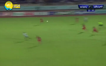 گل پنجم پرسپولیس به شاهین شهرداری + فیلم