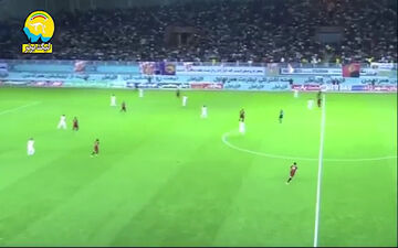 خلاصه بازی شهر خودرو 0 - 1 فولاد + فیلم