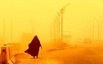 تندباد و غبار شدید کرمانشاه را تهدید می‌کند؛ هشدار آتش‌نشانی به شهروندان