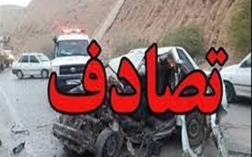 ۵  کشته در تصادف خونین بیرانشهر
